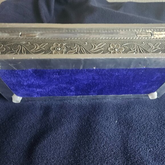 Handcrafted Wooden Dry Fruit Gift Box with Embossed Elephant Design, Decorative - Picture 13 of 14